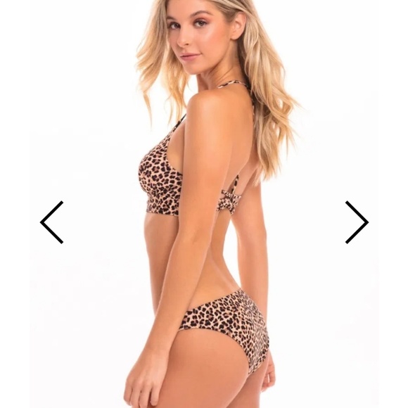 Final price!NWT Cabana Del Sol Animal Print Bikini - Picture 3 of 8